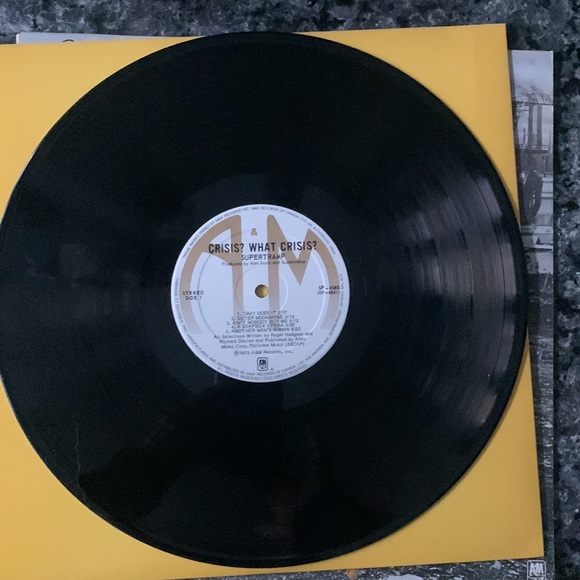 LP vintage Supertramp Crisis What Crisis? - Picture 3 of 3
